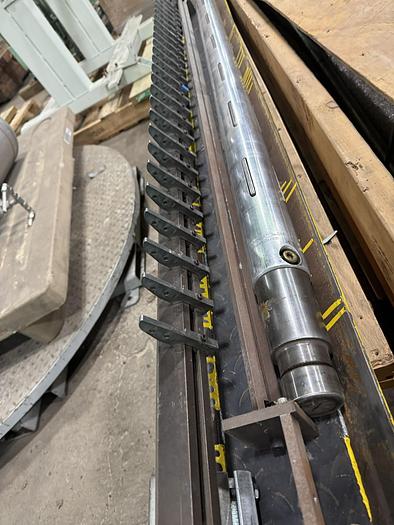 Used 62" DUSENBERY 10000-24 DUPLEX SLITTER REWINDER 24" REWIND DIAMETER