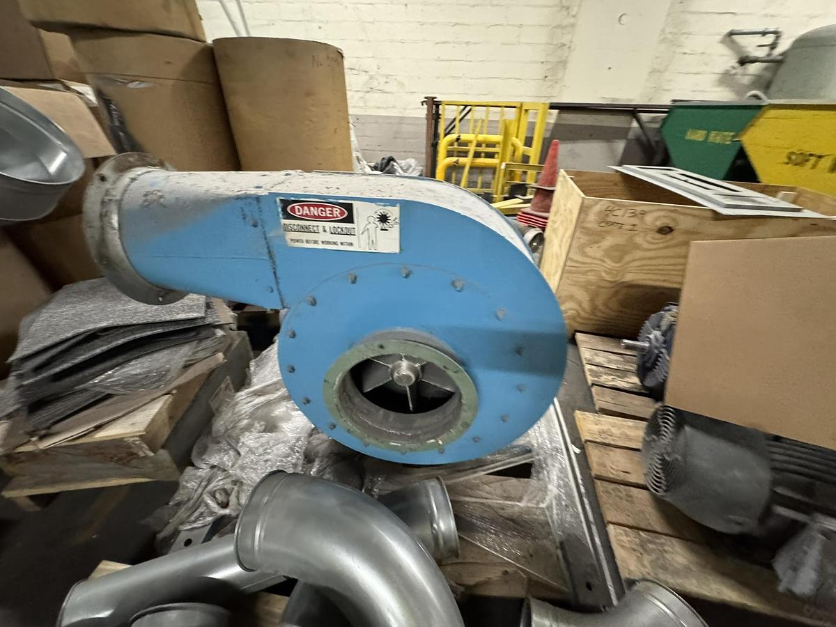 Used BLOAPCO MODEL 25-4 BLOWER WITH MOTOR