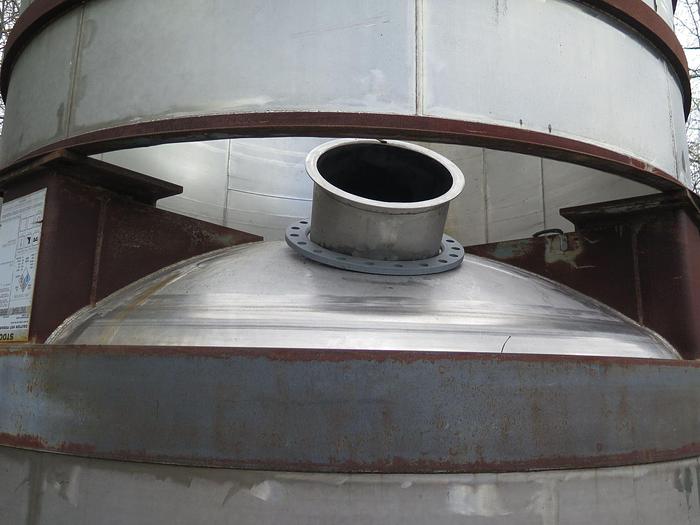 Used FIBERPREP MODEL 15 M CU HELICO PULPER 14' DIA. X 12' HIGH S/S