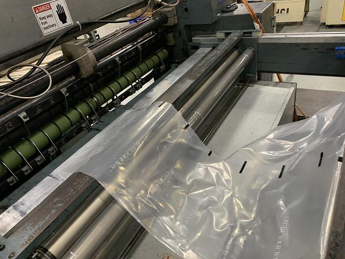Used 41" BATTENFELD GLOUCESTER  370-41-T SPLIT BAG MACHINE