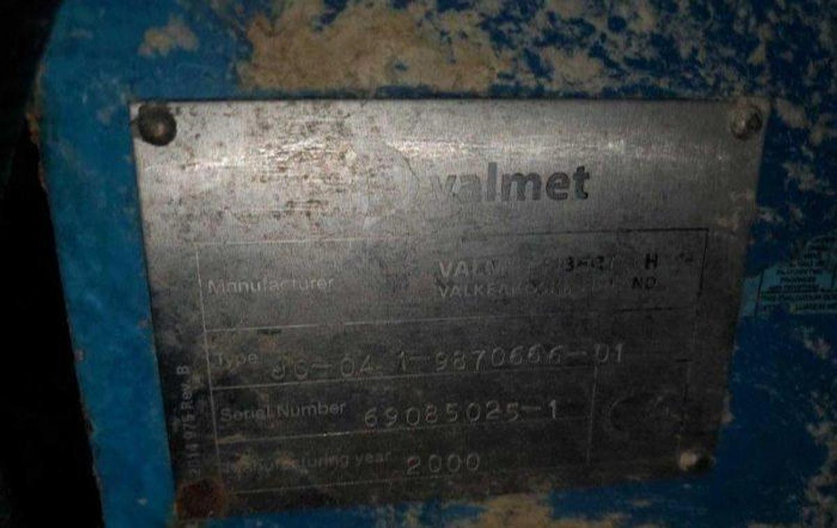 Used 42" VALMET MDL. JC-041-9870666-01 REFINER RELIANCE 2000 HP