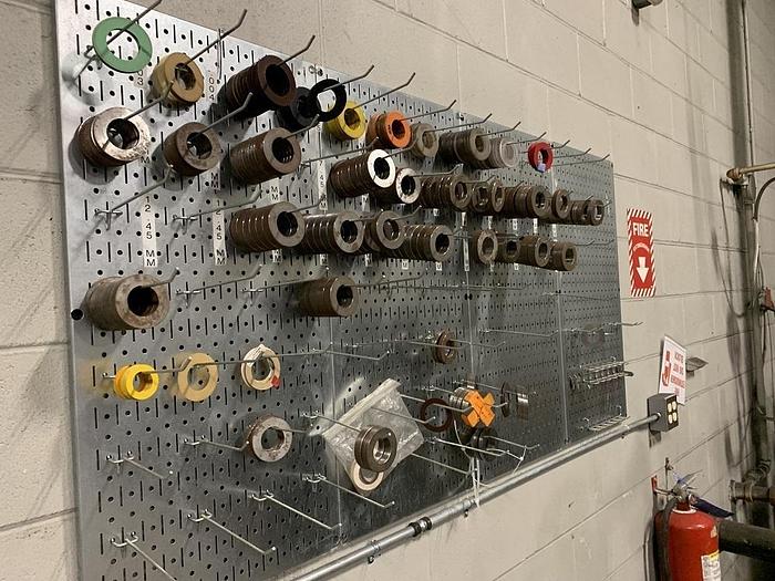 Used 16" INDEPENDENT MACHINE CO 14 HEAD SPOOLING SYSTEM