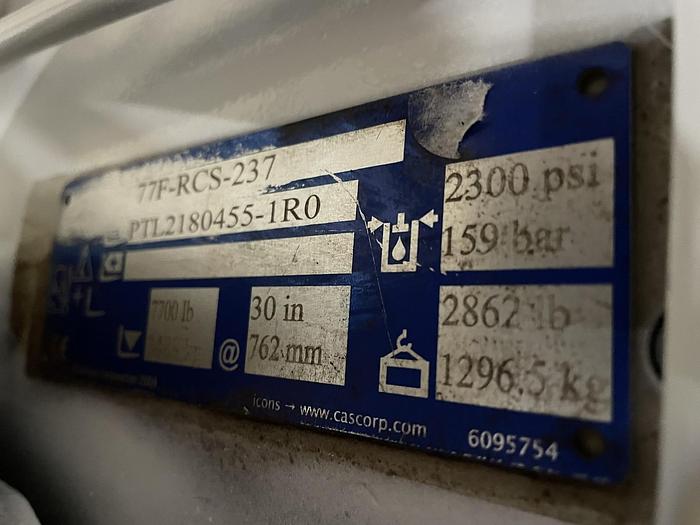 Used 12,000 POUND HYSTER S120FTPRS FORKLIFT WITH PAPER ROLL CLAMP MFG. 2017 - PENDING JF