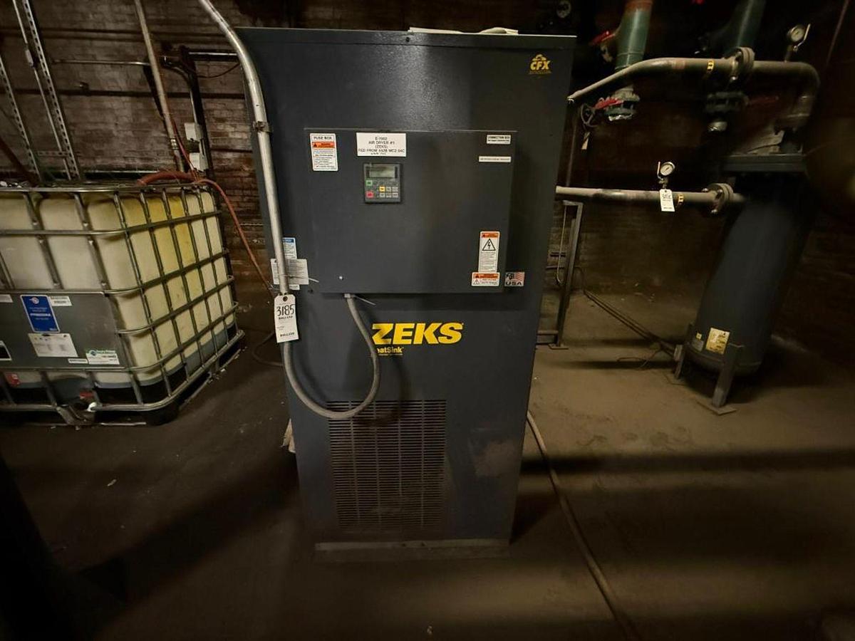 Used ZEKS AIR DRYER MODEL 1200HSFA6F8