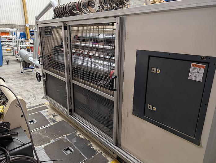 Used 55" WIDE TITAN SR7 DUPLEX SLITTER - TEST RUN INCLUDED