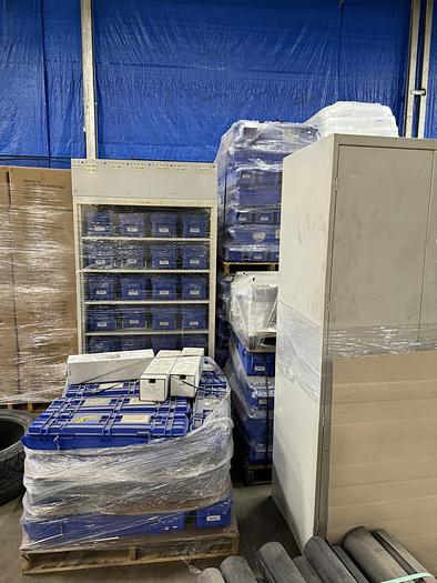 Used 13" WIDE NILPETER FB-4300 8 COLOR FLEXO PRESS 1 DIE CUTTING STATION