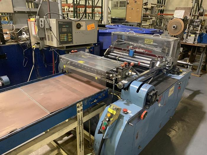 Used 40" MIKAFLEX BJCB-600 LABEL CUTTER WIDE WEB - LAY FLAT 600MM