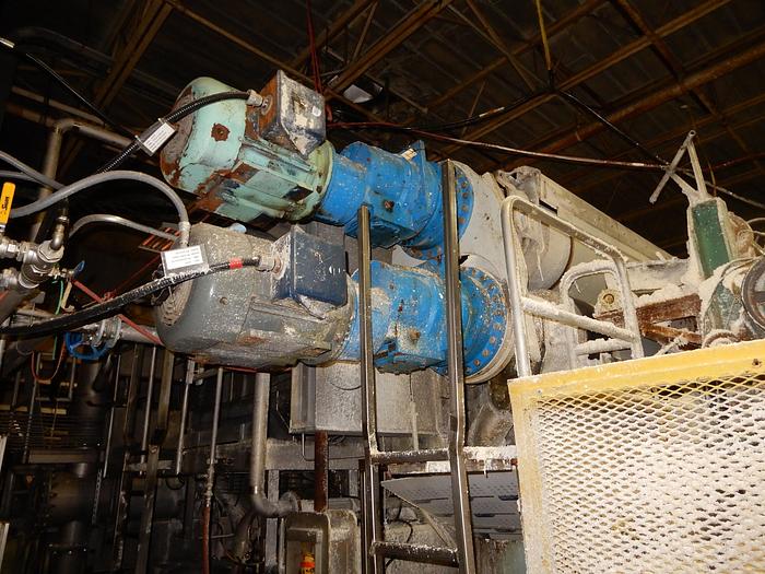 Used 122" (3.1M) TWIN WIRE WETLAP MACHINE W/ MODIFIED HEADBOX IN 2018 RATED 232 AIR DRY TONS