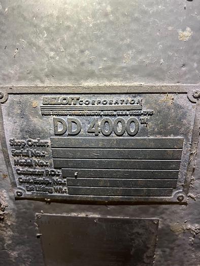 Used DD4000 BELOIT REFINER SIZE 26"/30"