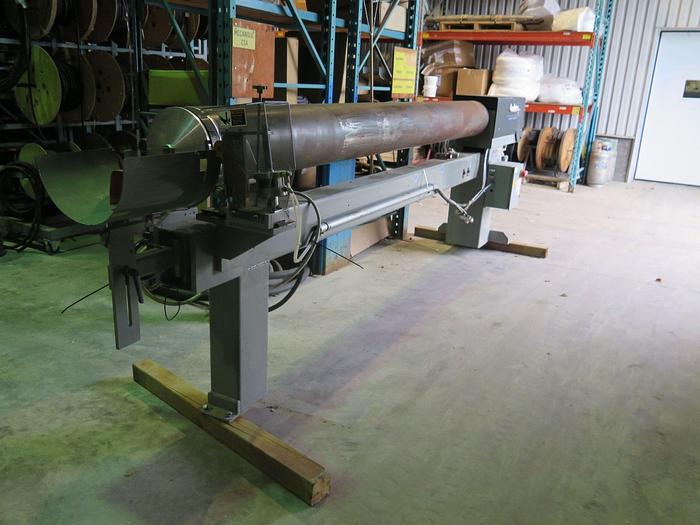 Used 90" WIDE APPLETON S-210 CORE CUTTER 2HP