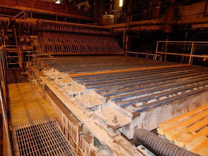 Used 156" TRIM WET END WITH MAC FAB HEADBOX HONEYWELL PROFLOW II DILUTION SYSTEM FOURDRINIER TABLE