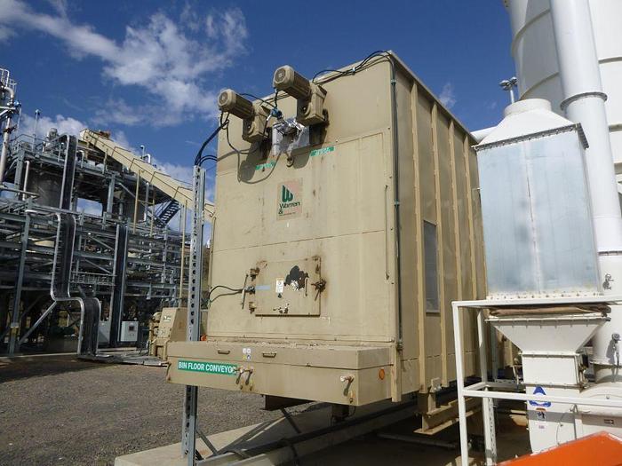 Used WARREN & BAERG MFG GRINDING AND METERING SYSTEM FOR STRAW RECYCLING