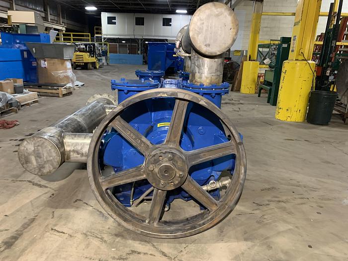 Used NES MODEL 2BE 42 2BE3426-2BY3-3 SINGLE STAGE VACUUM PUMP