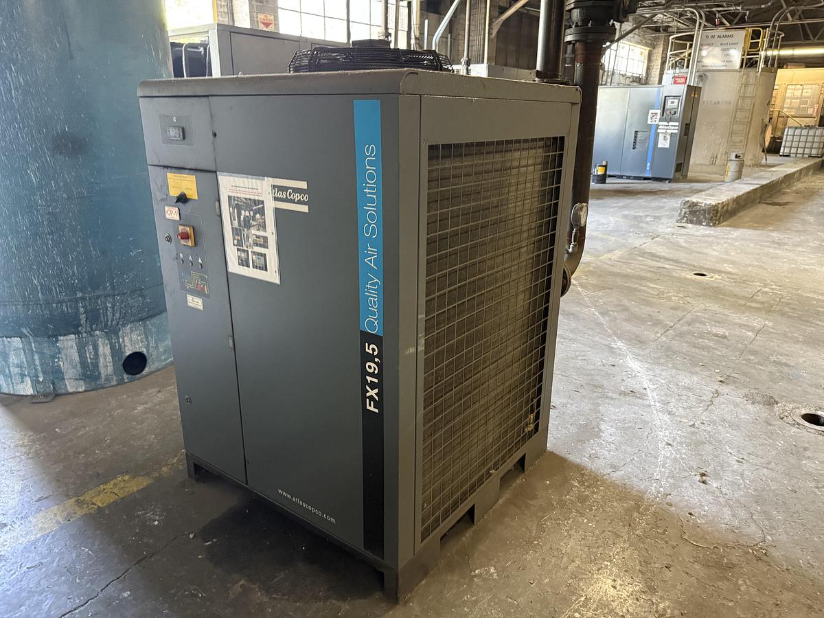 Used ATLAS COPCO AIR DRYER MODEL FX 19,5 (A17,5) MANUFACTURED 2019