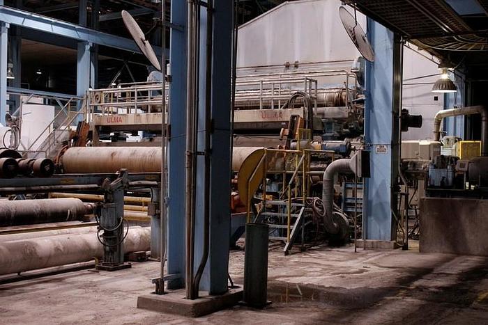 Used 220" (5.59M) METSO / BELOIT FOURDRINIER PAPER MACHINE