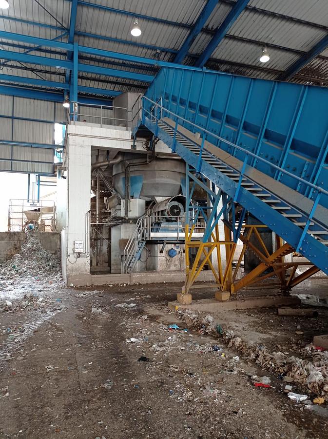 Used LAMORT PULPER WITH GEARBOX 