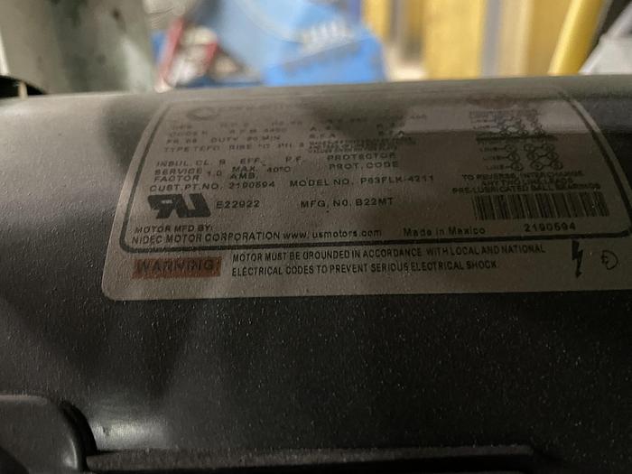 Used 97" POWELL SHAFTLESS FLOOR PICK UP UNWIND STAND 72" DIAMETER