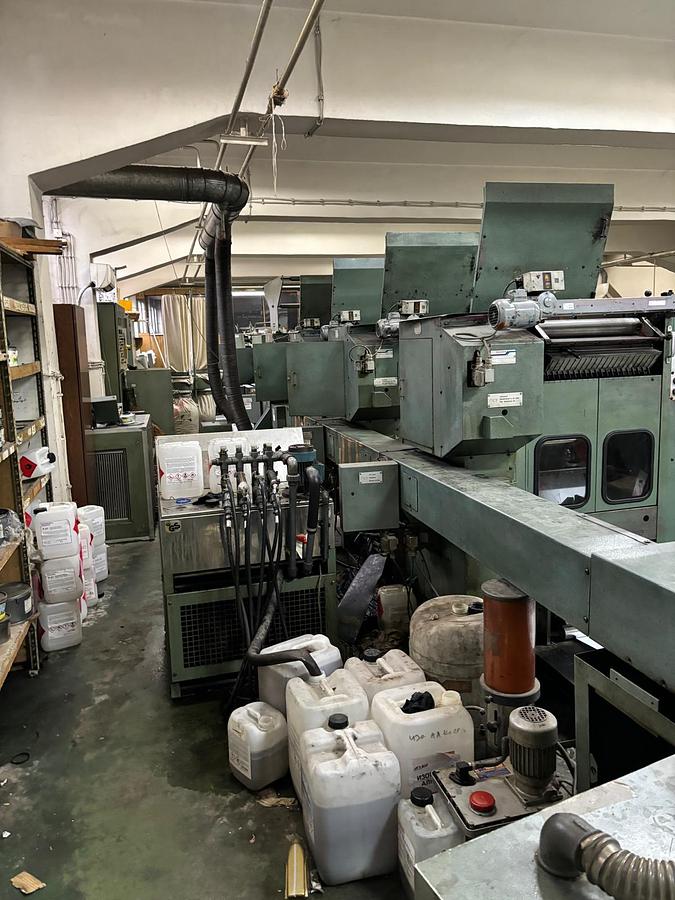 Used 20" MULLER MARTINI PROGRESS 520 ROTARY PRESS