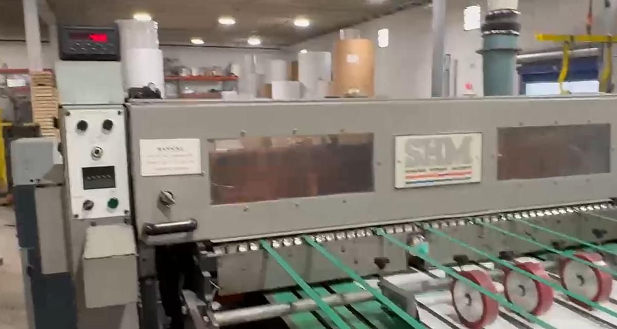 Used 57" WIDE SHM DUAL ROTARY SHEETER MODEL 1400 DK