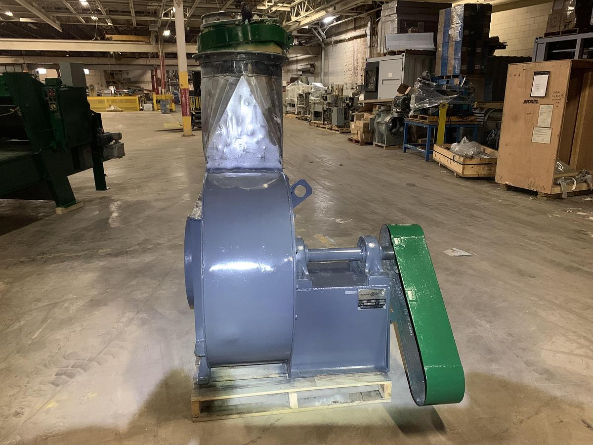 Used 60" WIDE BLOAPCO PINCH BELT CONVEYOR SHREDDER