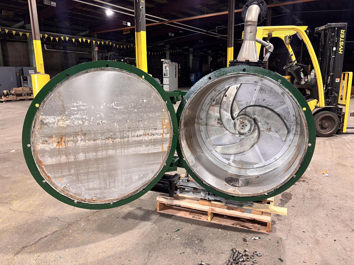 Used FIBERPREP DIABLOFINER II DETRASHING SCREEN STAINLESS STEEL