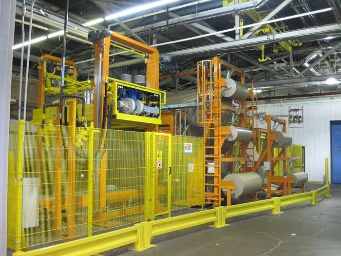 Used MSK PALLET WRAPPING LINE