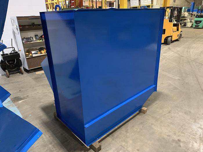 Used EXCEL MODEL EX-62 TWIN CYLINDER CLOSED DOOR BALER WITH CONVEYOR