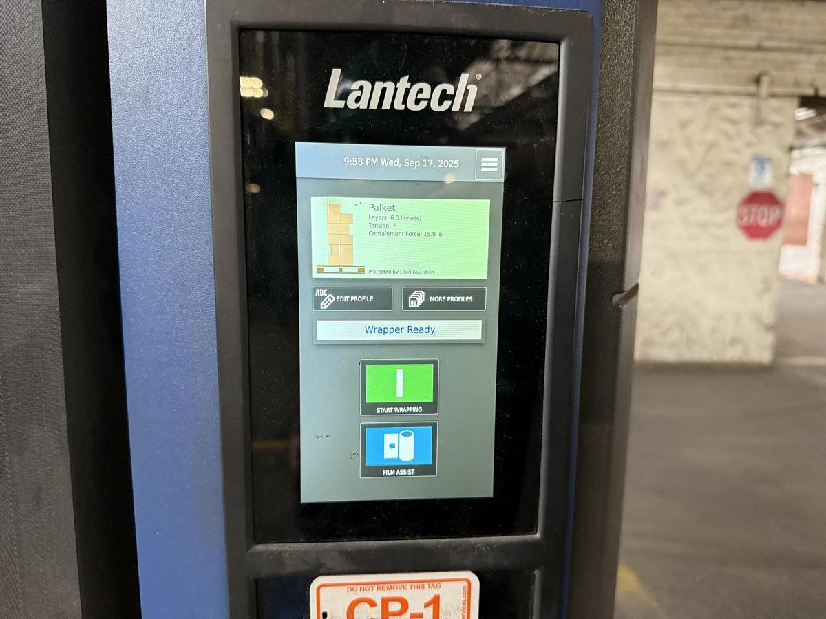 Used LANTECH MODEL QL400 STRETCH WRAPPER MANUFACTURED 2018