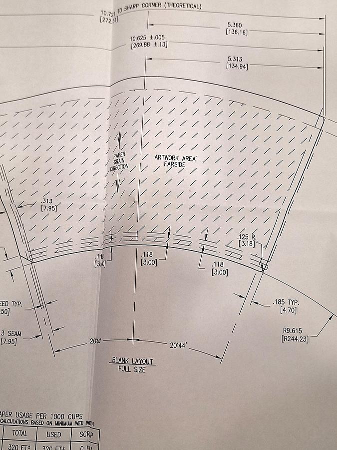 Used PAPER MACHINERY CORPORATION PMC CORPORATION PMC-1000 12OZ CUPS (Line #2)