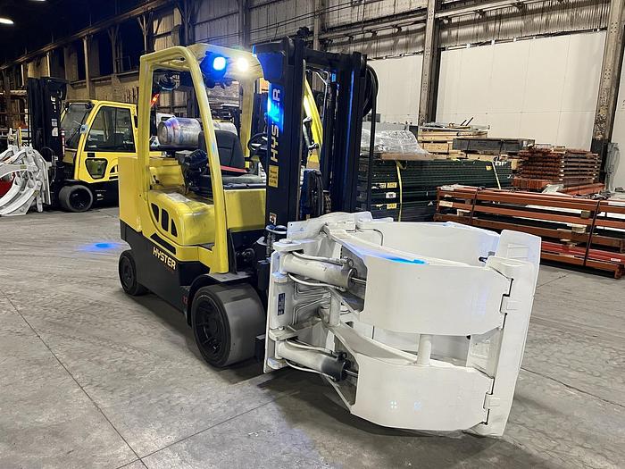 Used 2018 12,000 POUND HYSTER MODEL S120FTPRS TWO STAGE MAST-PENDING AUC