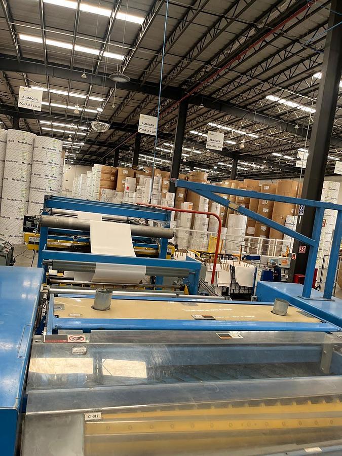 Used 65" WIDE BW MARQUIP SHEET WIZARD DUAL ROTARY SHEETER