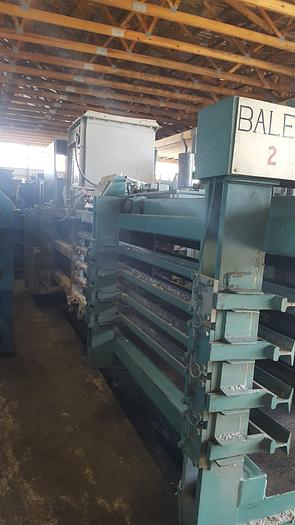 Used MAREN 203-103 ET TPP HORIZONTAL BALER WITH AUTO-TIE 40HP 8 INCH CYLINDER