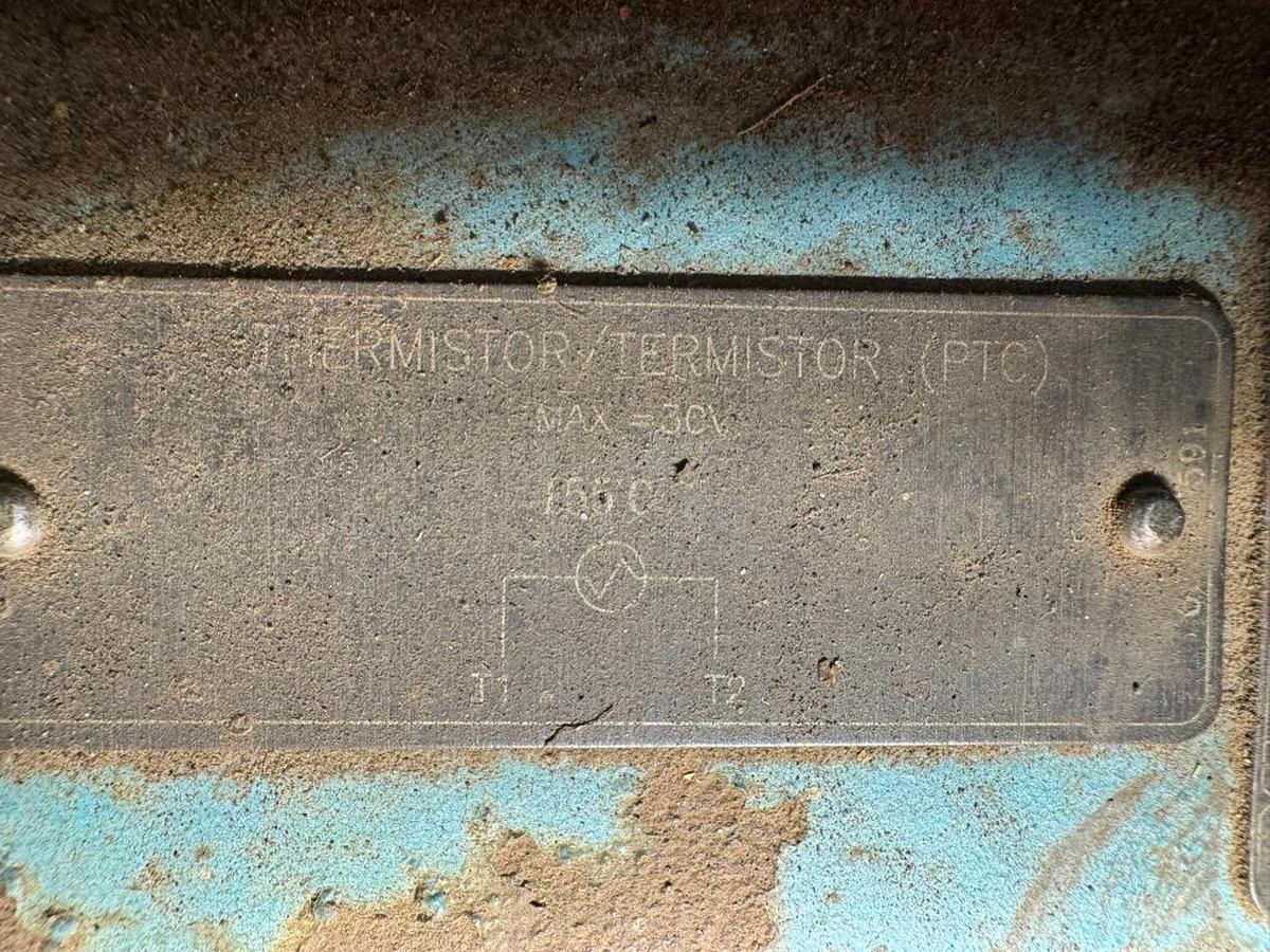 Used PIONEER MODEL P8C00F TRASH PUMP WITH MOTOR