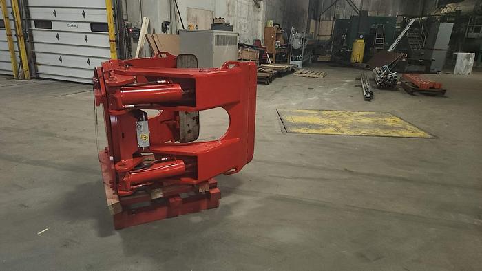 Used 15,500 POUND YALE PAPER ROLL SPECIAL SHORT COUNTERWEIGHT FORKLIFT WITH CLAMP - EXTRA TALL MAST 2018