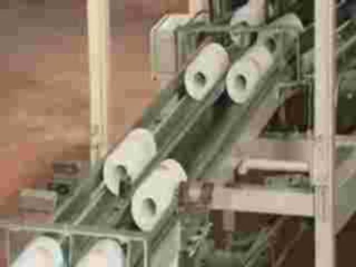 Used 106" (2700MM) PERINI BRAVO KITCHEN TOWEL AND TOILET ROLL LINE