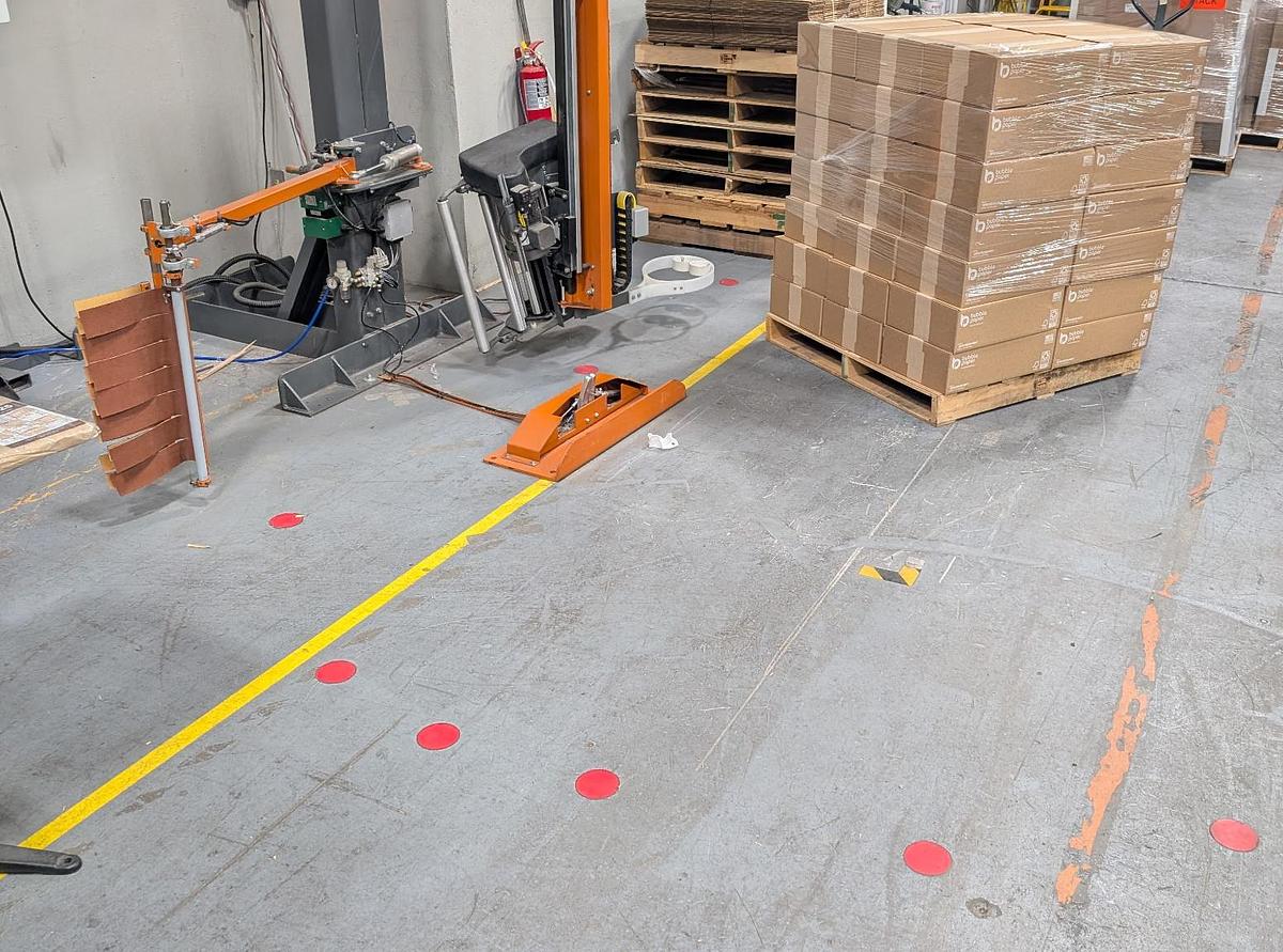 Used PHOENIX WRAPPERS MODEL PRTL-2150A PALLET WRAPPER MFG 2020