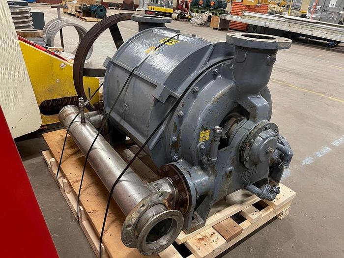 Used NASH CL2003 SS 640 RPM VACUUM PUMP