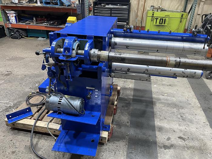 Used 30" WIDE STANFORD MODEL 142-30 DOCTOR MACHINE WITH SCORE SLITTING