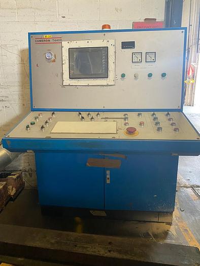 Used 100" WIDE ELITE CAMERON TWO DRUM WINDER MODEL T4400 60" REWIND DIAMETER 3500 FPM