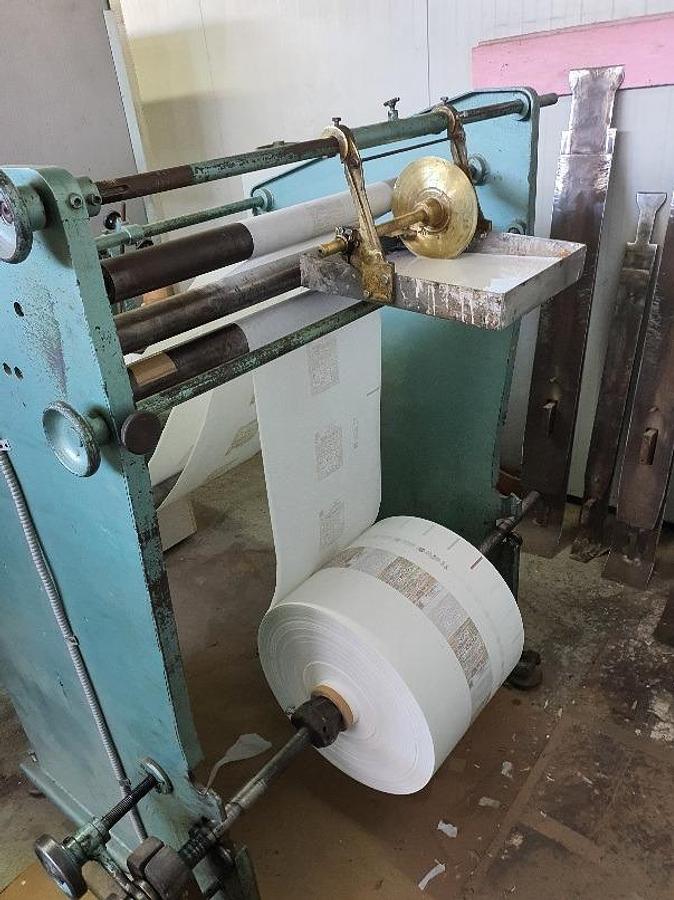 Used MANZONI SERIANA 25 BAG MACHINE WITH PHOTOCELL - OVERHAULED 2018