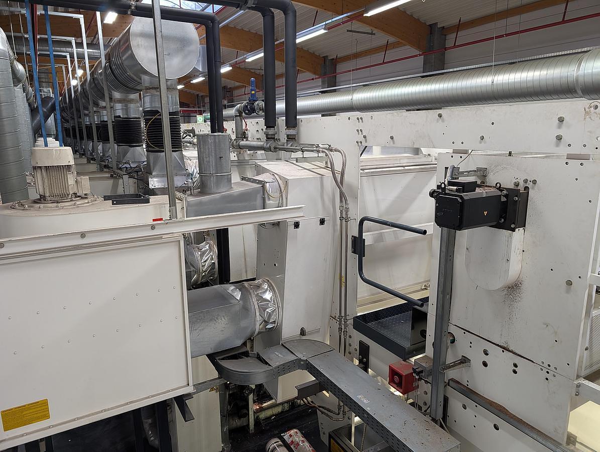 Used 40" WIDE W&H HELIOSTAR 8 COLOR ROTOGRAVURE PRINTING PRESS