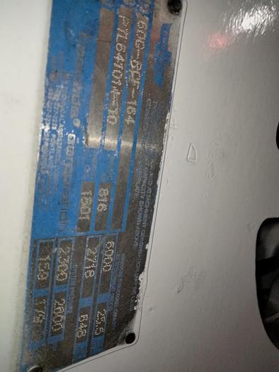 Used 8,000 POUND YALE FORKLIFT MODEL GLC080LJNGAE088 PAPER ROLL CLAMP TRUCK 51" DIAMETER