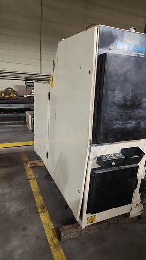 Used 59" TITAN SR6 CANTILEVERED DUPLEX SLITTER REWINDER