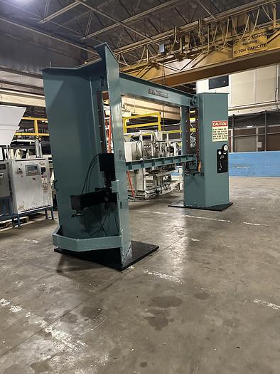 Used SANDY HILL OSCILLATING ROLL SPLITTER, M# 80X100