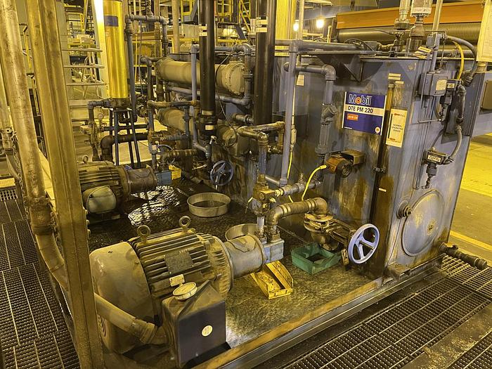 Used MOBIL HYDRAULIC OIL GEAR