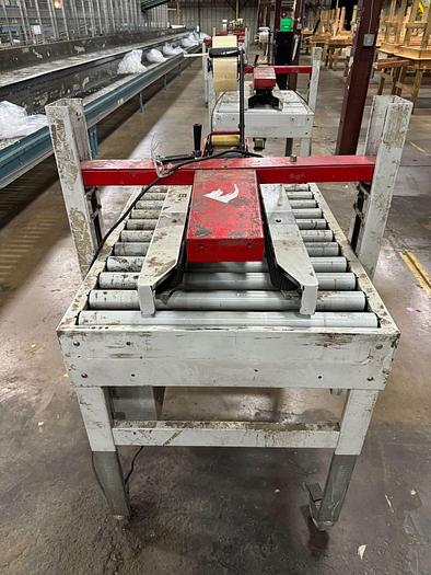Used CENTRAL CP-322U CASE TAPER CARTON SEALER SYSTEM