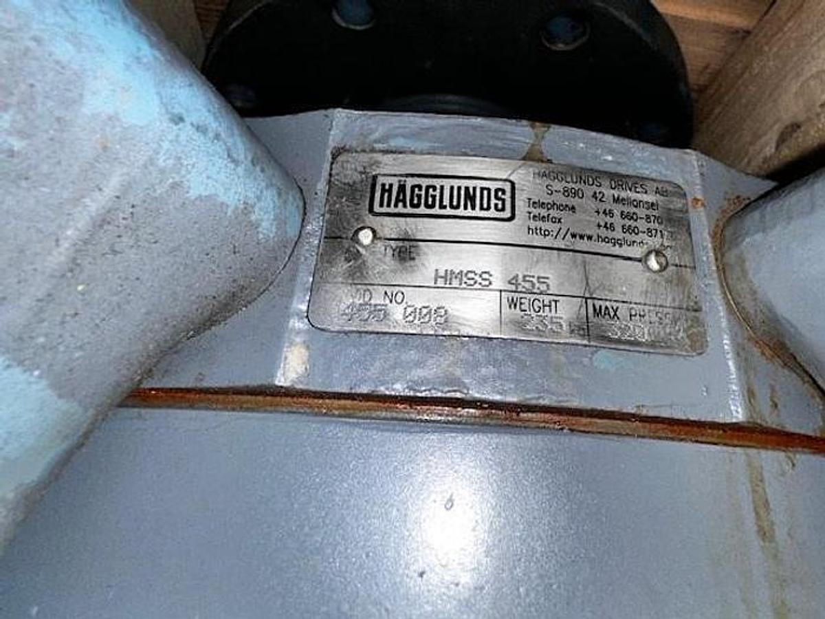Used HAGGLUNDS HMSSS 455 HYDRAULIC MOTOR DRIVE