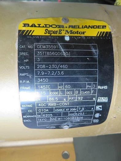 Used 1999 PTI pelletizing line with model TS4500 4.5″ 30:1 L/D extruder