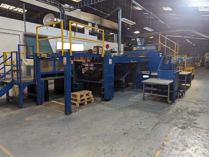 Used 57" (1450mm) SHM 1450 SYNCHRO ROTARY SHEETER - STILL INSTALLED