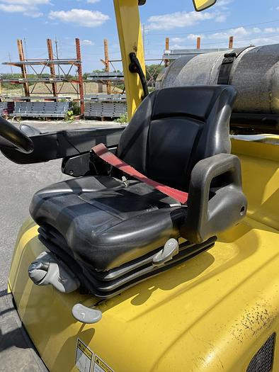 Used 12,000 POUND HYSTER S120FTPRS FORKLIFT WITH PAPER ROLL CLAMP MFG. 2018